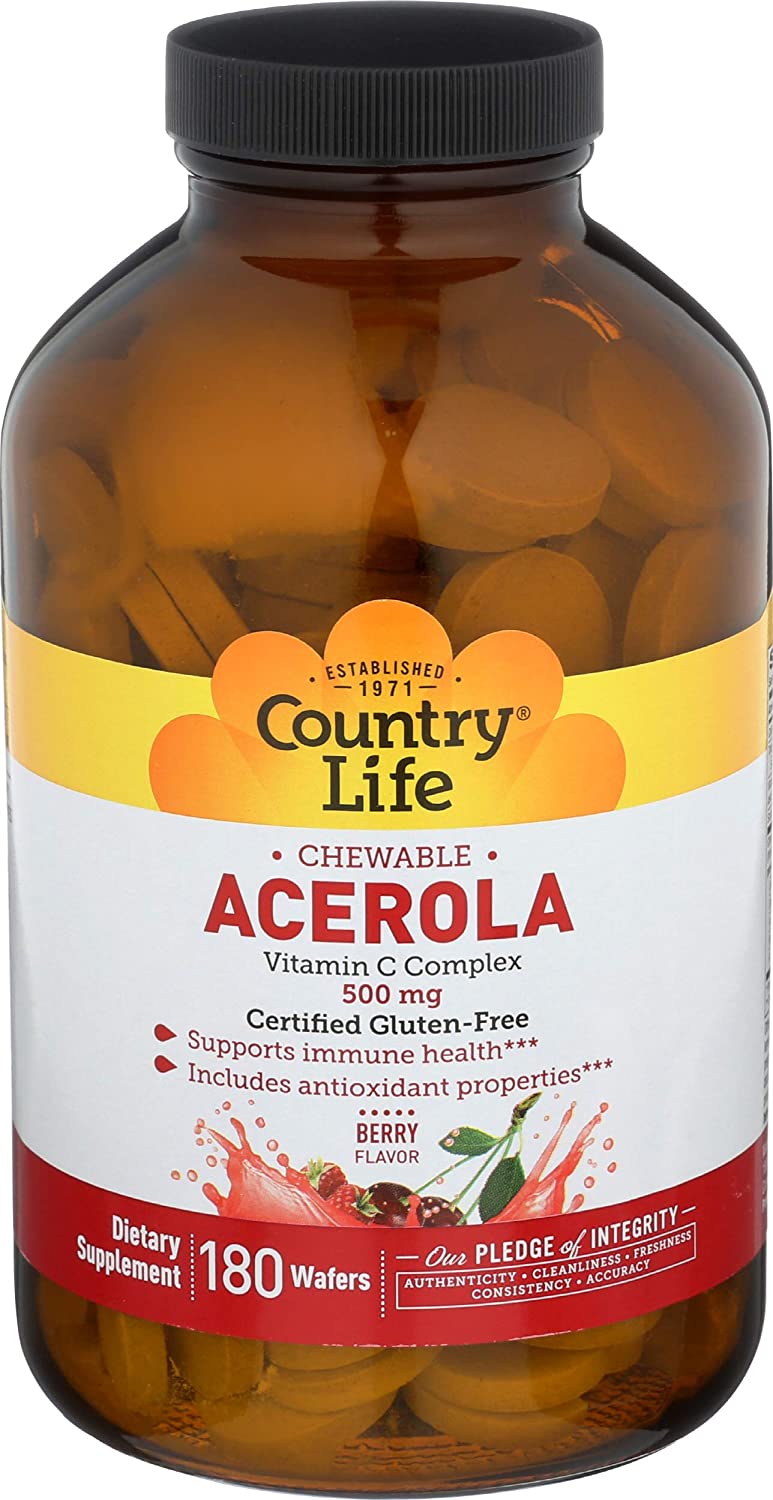 Chewable Acerola 500 mg - Whole Green Foods