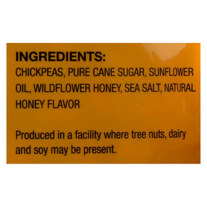 Biena Chickpea Snacks - Honey Roasted - Case Of 8 - 5 Oz