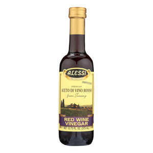 Alessi - Vinegar - Red Wine Vinegar - Case Of 6 - 12.75 Fl Oz. - Whole Green Foods