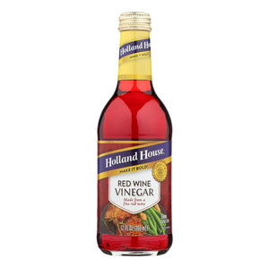 Holland House Holland House Red Wine Vinegar - Vinegar - Case Of 6 - 12 Fl Oz. - Whole Green Foods