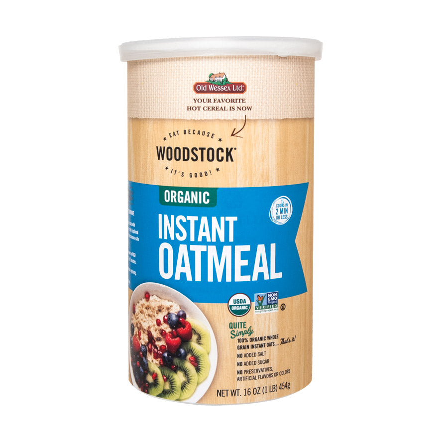 Woodstock Organic Instant Oats - 16 Oz. - Whole Green Foods