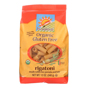 Bionaturae - Pasta Og1 Rigatoni G-f - Cs Of 12-12 Oz - Whole Green Foods