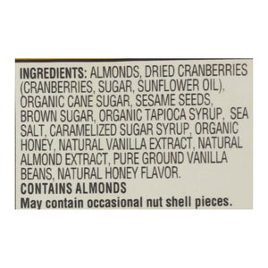 Sahale Snacks Glazed Nuts - Almonds With Cranberries Honey And Sea Salt - 1.5 Oz - Case Of 9
