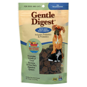 Ark Naturals Gentle Digest For Dogs And Cats - 120 Soft Chews - Whole Green Foods