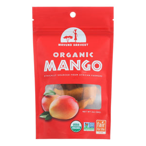 Mavuno Harvest Gluten - Free Dried Mango - Case Of 6 - 2 Oz. (6 Count) - Whole Green Foods