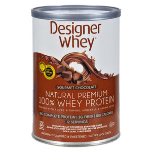 Designer Whey - Protein Powder - Chocolate - 12.7 Oz - Whole Green Foods