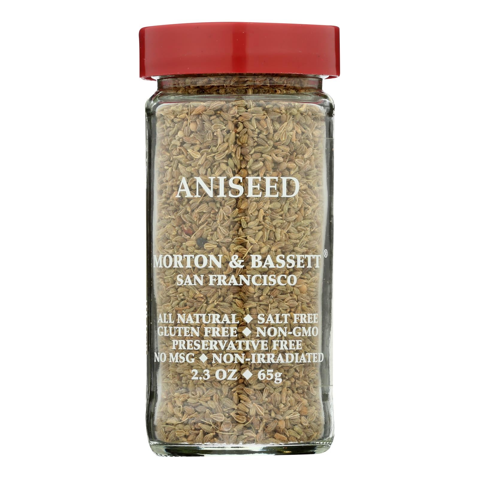 Morton And Bassett Seasoning - Aniseed - 2.3 Oz - Case Of 3 - Whole Green Foods