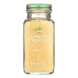 Simply Organic Ginger Root - Organic - Ground - 1.64 Oz - Whole Green Foods