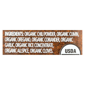 Simply Organic Chili Powder - Organic - 2.89 Oz - Whole Green Foods