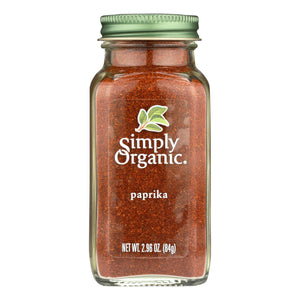 Simply Organic Paprika - Organic - Ground - 2.96 Oz - Whole Green Foods