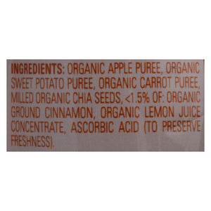 Happy Baby Happytot Organic Superfoods Sweet Potato Apple Carrot And Cinnamon - 4.22 Oz - Case Of 16 - Whole Green Foods
