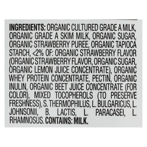 Happy Baby Happy Yogis Organic Superfoods Yogurt And Fruit Snacks Strawberry - 1 Oz - Case Of 8 - Whole Green Foods
