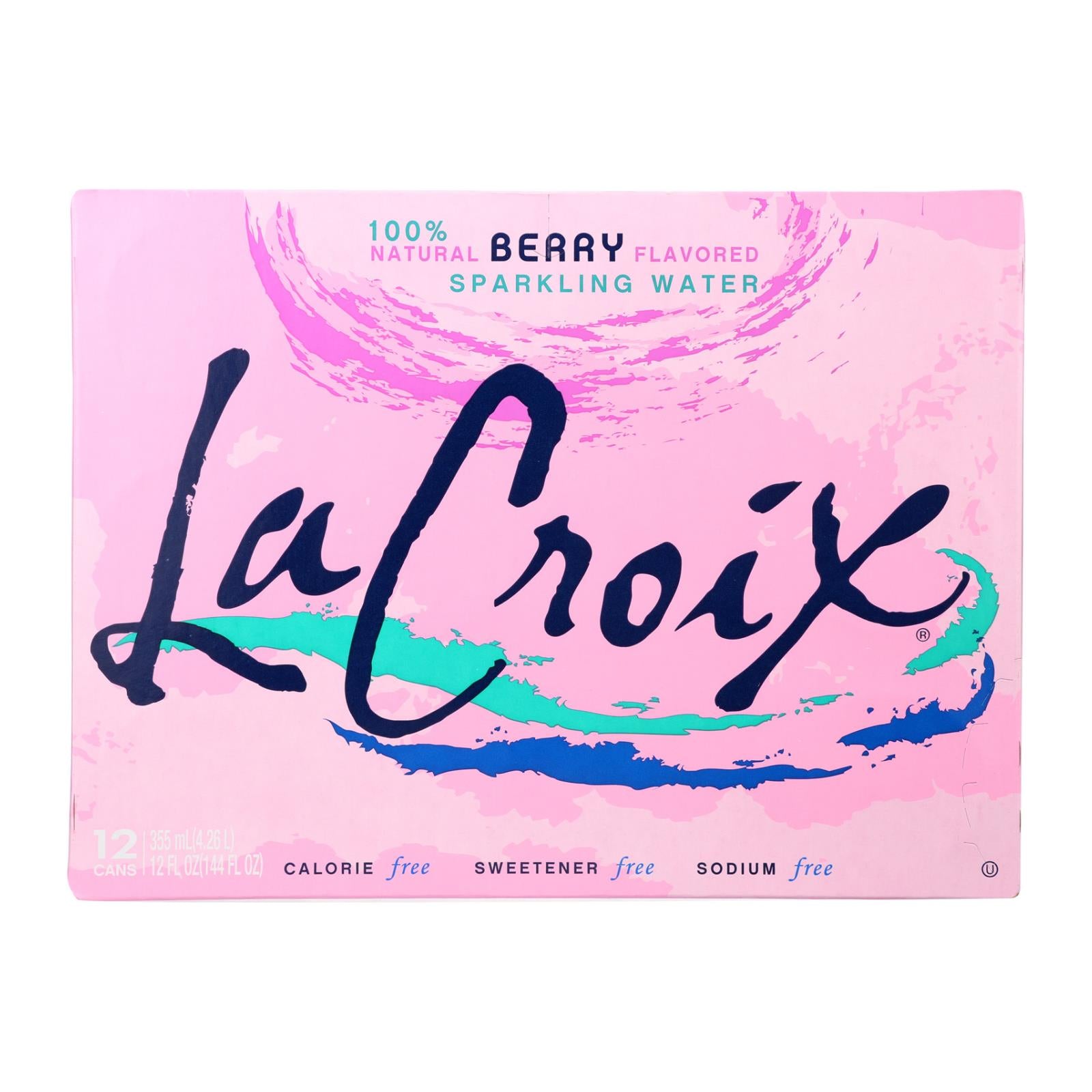 Lacroix Sparkling Water - Berry - Case Of 2 - 12 Fl Oz. - Whole Green Foods