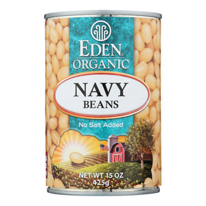 Eden Foods Navy Beans - Organic - Case Of 12 - 15 Oz. - Whole Green Foods