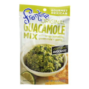 Frontera Foods Original Guacamole Mix - Guacamole Mix - Case Of 8 - 4.5 Oz. - Whole Green Foods