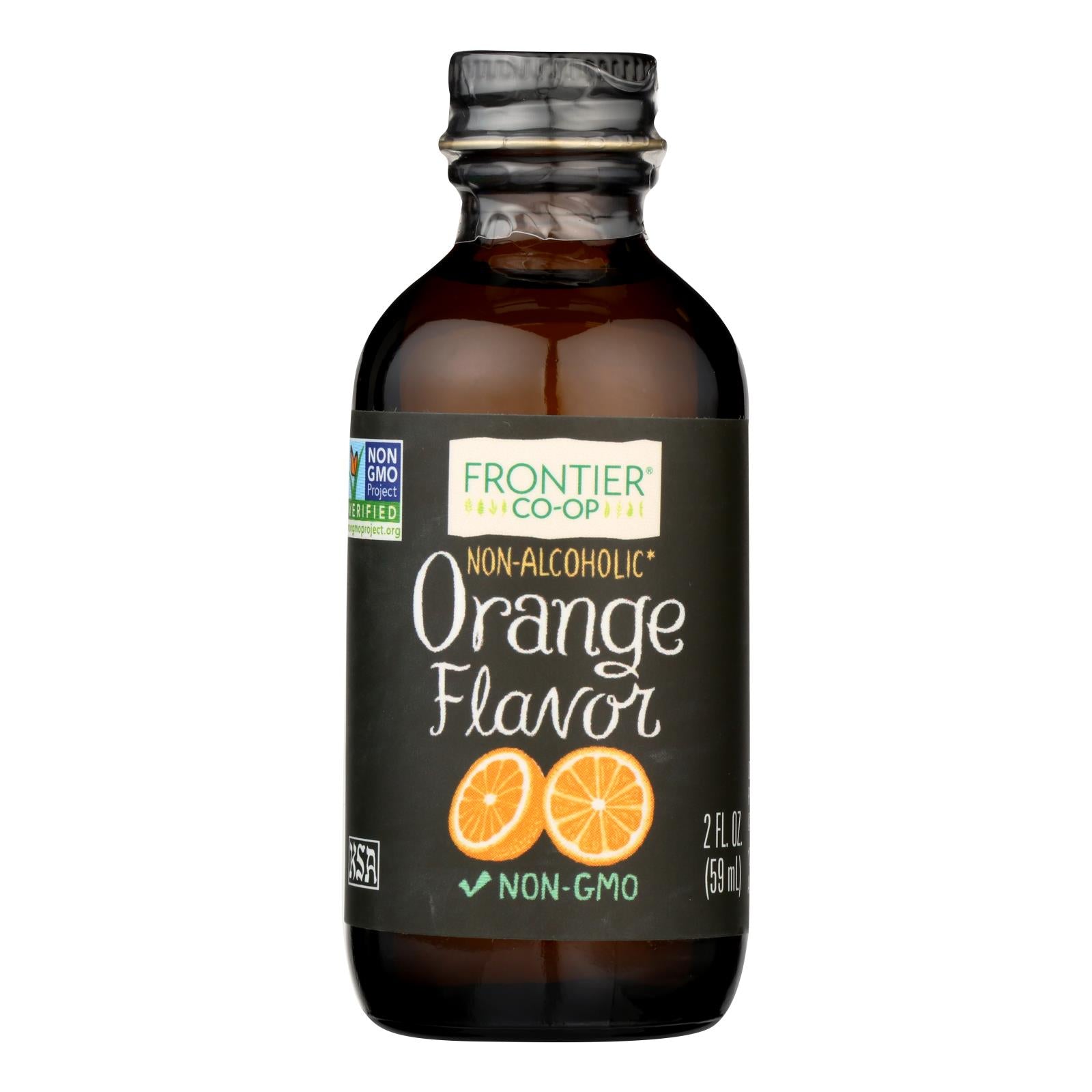 Frontier Herb Orange Flavor - 2 Oz - Whole Green Foods