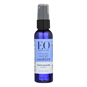 Eo Products - Hand Sanitizer Spray - Lavender - 2 Fl Oz - Case Of 6 - Whole Green Foods