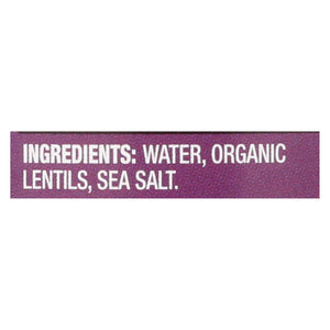 Westbrae Foods Organic Lentils Beans - Case Of 12 - 15 Oz. - Whole Green Foods