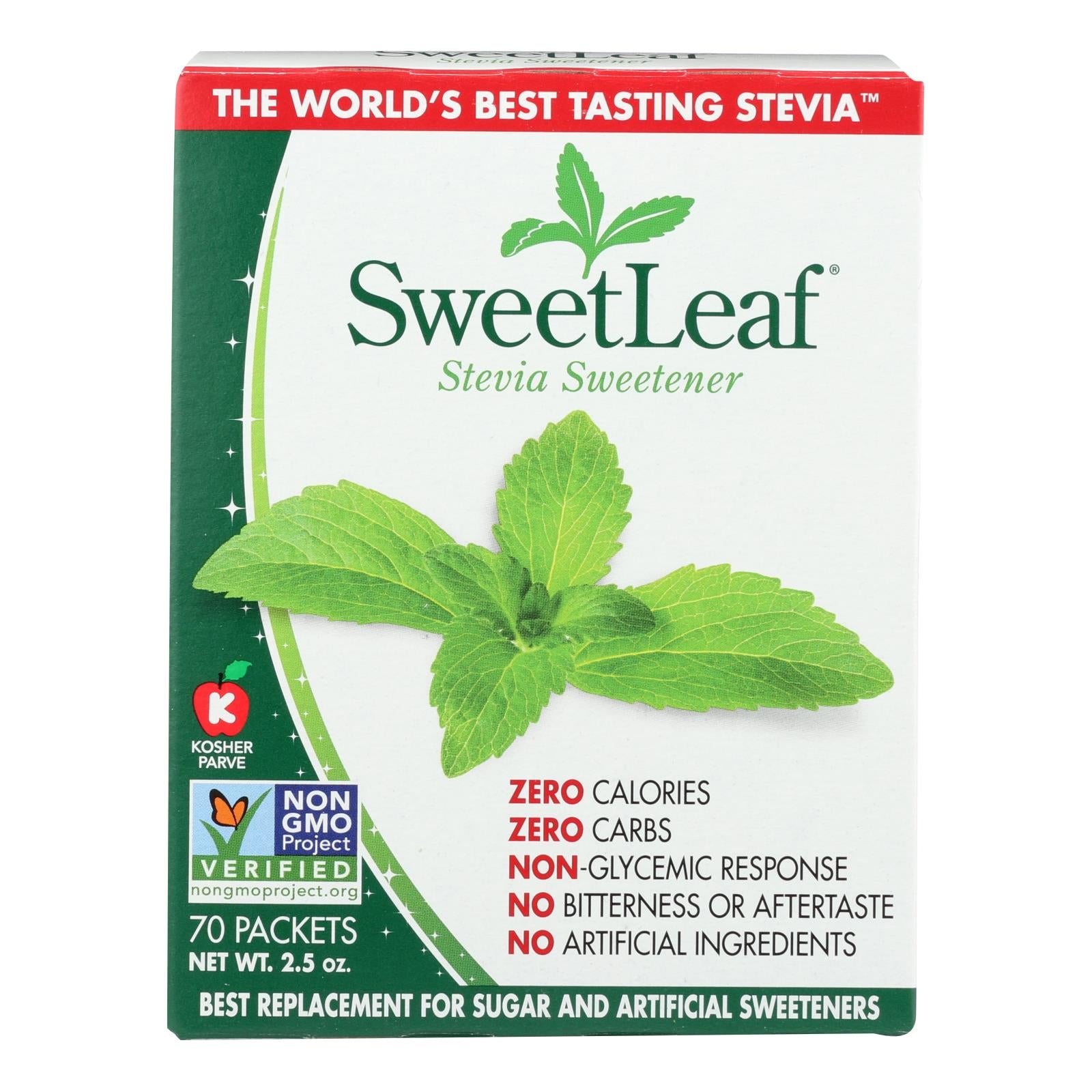 Sweet Leaf - 70 Packets - Whole Green Foods