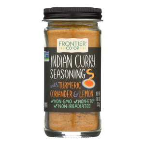 Frontier Herb International Seasoning - Indian Curry - 1.87 Oz - Whole Green Foods