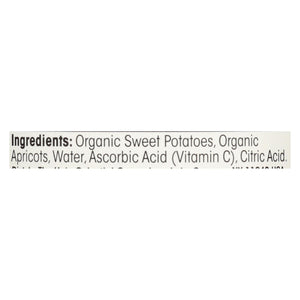 Earth's Best Organic Sweet Potato Apricot Baby Food - Stage 2 - Case Of 12 - 4 Oz. - Whole Green Foods