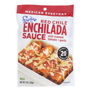 Frontera Foods Red Chile Enchilada Sauce - Enchilada Sauce - Case Of 6 - 8 Oz. - Whole Green Foods