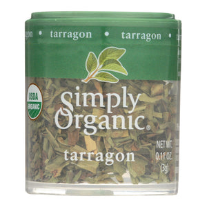 Simply Organic - Mini Organic Tarragon Leaf - Case Of 6 - .11 Oz - Whole Green Foods