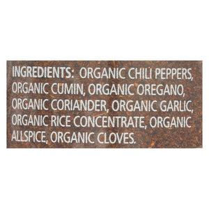 Simply Organic Chili Powder - Organic - .6 Oz - Case Of 6 - Whole Green Foods