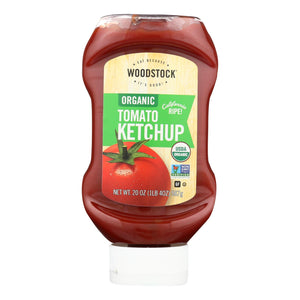 Woodstock Organic Tomato Ketchup - 20 Oz. - Whole Green Foods