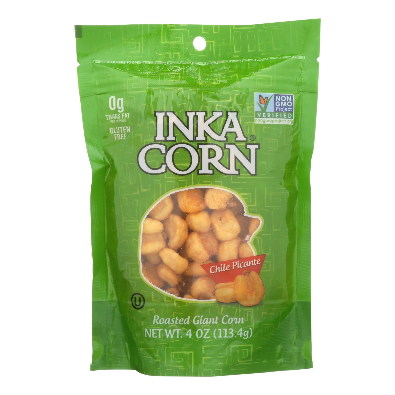 Inka Crops - Inka Corn - Chile Picante - Case Of 6 - 4 Oz. - Whole Green Foods
