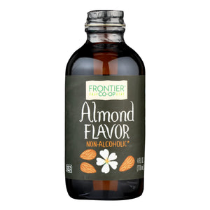 Frontier Herb Almond Flavor - 4 Oz - Whole Green Foods