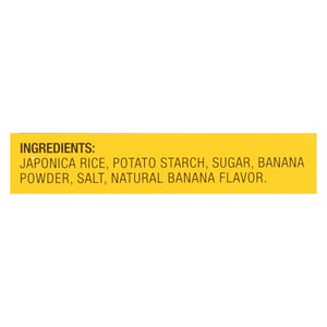 Hot Kid Baby Mum Rice Biscuit - Banana - Case Of 6 - 1.76 Oz. - Whole Green Foods