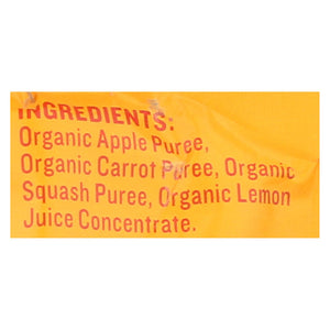 Peter Rabbit Organics Veggie Snacks - Carrot Squash And Apple - Case Of 10 - 4.4 Oz. - Whole Green Foods