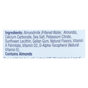 Almond Breeze - Almond Milk - Unsweetened Original - Case Of 12 - 32 Fl Oz. - Whole Green Foods
