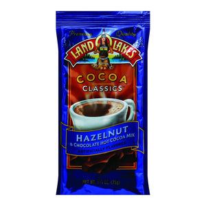 Land O Lakes Cocoa Classic Mix - Hazelnut And Chocolate - 1.25 Oz - Case Of 12 - Whole Green Foods