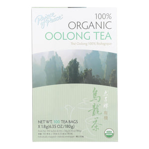 Prince Of Peace Organic Oolong Tea - 100 Tea Bags - Whole Green Foods