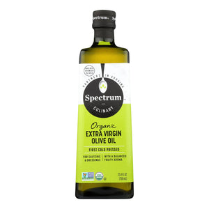 Spectrum Naturals Organic Unrefined Extra Virgin Olive Oil - 25.4 Fl Oz. - Whole Green Foods