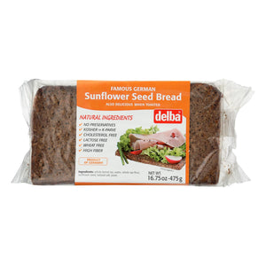 Feldkamp Bread - Sunflower Seed - Case Of 12 - 17.6 Oz - Whole Green Foods