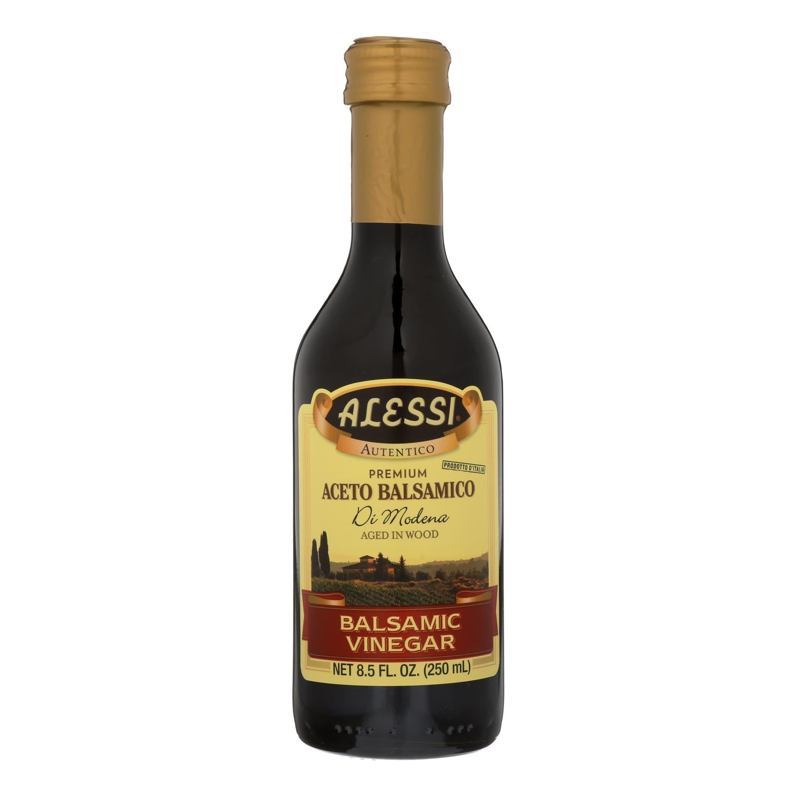 Alessi - Vinegar - Aceto Balsamic - Case Of 6 - 8.5 Fl Oz. - Whole Green Foods