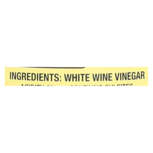 Alessi - Vinegar - White Wine - Case Of 6 - 12.75 Oz. - Whole Green Foods
