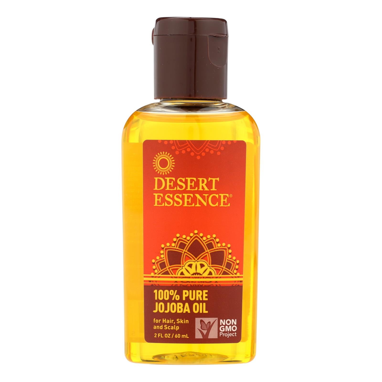 Desert Essence - 100% Pure Jojoba Oil - 2 Fl Oz - Whole Green Foods
