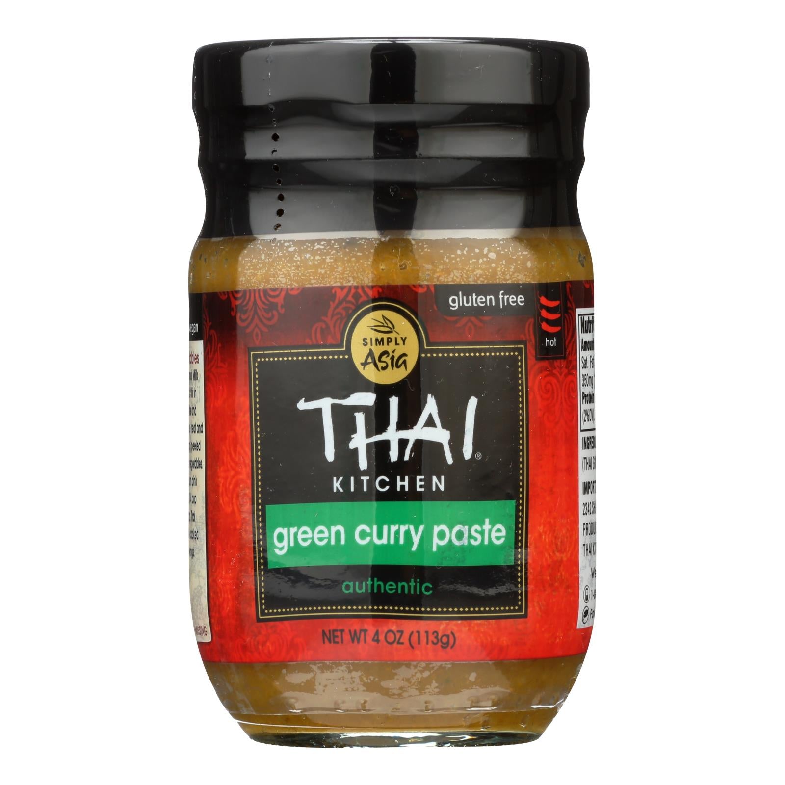Thai Kitchen Green Curry Paste - Case Of 12 - 4 Oz. - Whole Green Foods