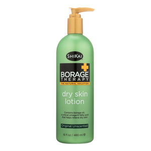 Shikai Borage Therapy Dry Skin Lotion Unscented - 16 Fl Oz - Whole Green Foods
