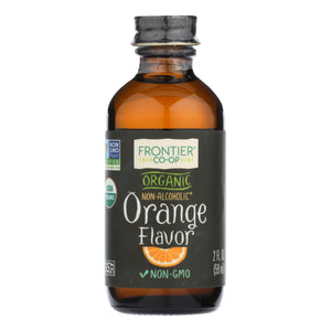 Frontier Herb Orange Flavor - Organic - 2 Oz - Whole Green Foods