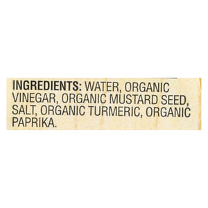 Woodstock Organic Mustard - Yellow - 8 Oz. - Whole Green Foods