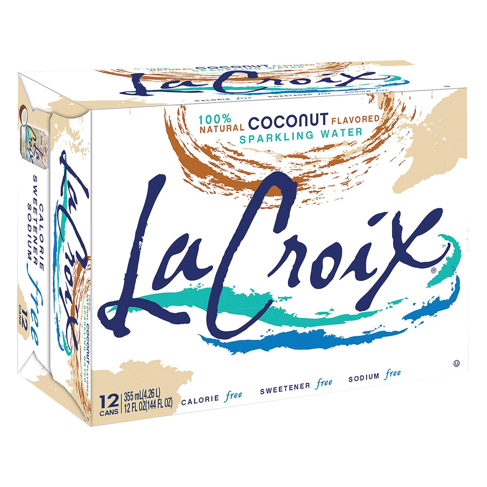 Lacroix Sparkling Water - Coconut - Case Of 2 - 12 Fl Oz. - Whole Green Foods