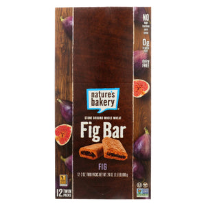 Nature's Bakery Stone Ground Whole Wheat Fig Bar - Original - Case Of 12 - 2 Oz. - Whole Green Foods