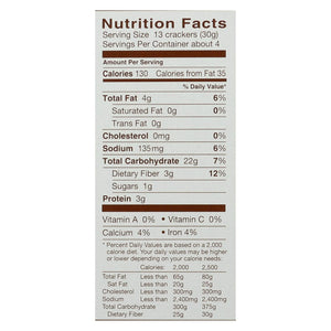 Blue Diamond - Artesion Nut Thins - Sesame Seed - Case Of 12 - 4.25 Oz. - Whole Green Foods