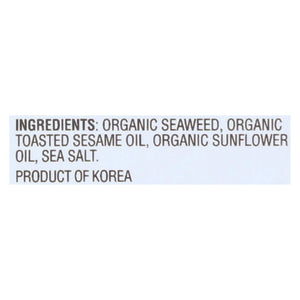 Gimme Organic Roasted Sesame - Case Of 12 - 0.17 Oz. - Whole Green Foods