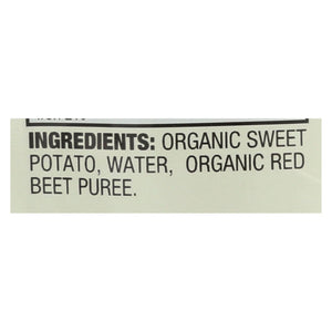 Earth's Best Organic Sweet Potato And Beets Baby Food Puree - Stage 2 - Case Of 12 - 3.5 Oz. - Whole Green Foods